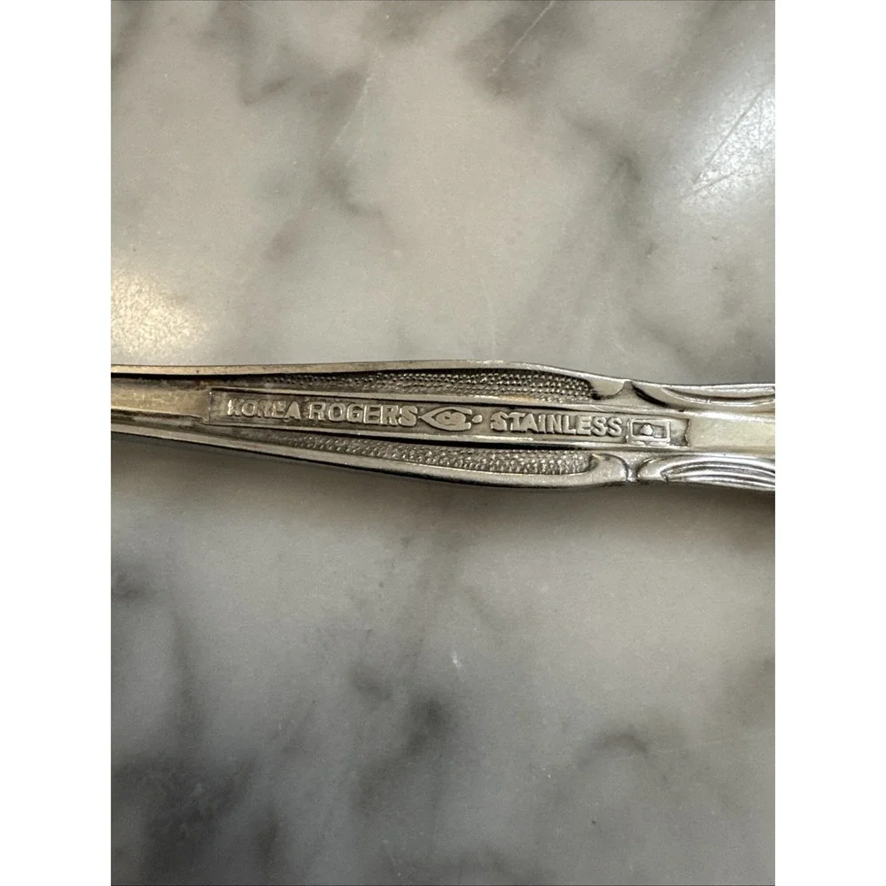 Stanley Roberts Rogers Co Stainless Korea Auberge 3 Piece Place Setting (15)